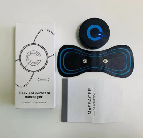 Mini Portable Neck Massager with EMS Pulse Therapy