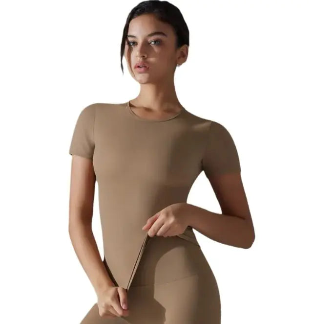 Women's Solid Color Sport T-Shirt