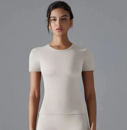 Women's Solid Color Sport T-Shirt