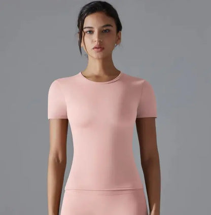 Women's Solid Color Sport T-Shirt