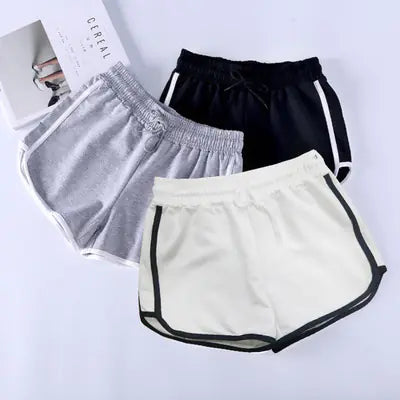 Pantalones cortos deportivos casuales de verano para mujer de talla grande