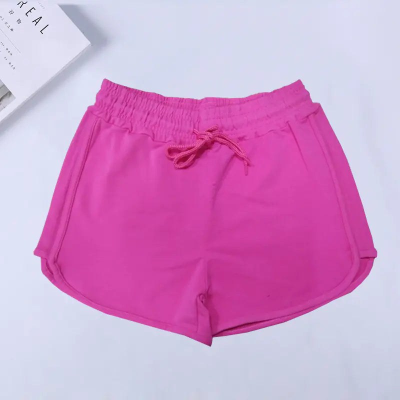 Pantalones cortos deportivos casuales de verano para mujer de talla grande