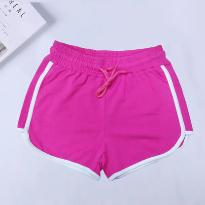 Pantalones cortos deportivos casuales de verano para mujer de talla grande